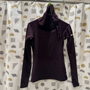 Nike Dark Purple High-Neck Pullover